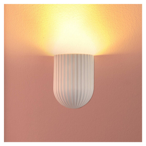 OSRAM nástenné svetlo Decor Plaster Routes, biele, sadra, GU10