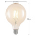 LED žiarovka E27 6W 2700K G125 globe filament číra