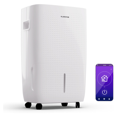 Klarstein DryFy Pro Connect Smart, Odvlhčovač vzduchu, WiFi, Kompresný, 60l/24h, 45-65m²