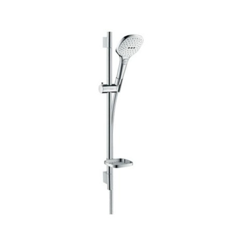 Sprchový set Hansgrohe Raindance Select E na stenu s mydlovničkou biela / chróm 26622400