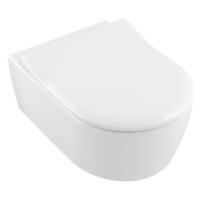 Wc so sedátkom softclose závesné Villeroy & Boch Avento zadný odpad 5656RS01