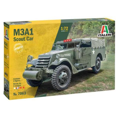 Model Kit military 7063 - M3A1 Scout Car (1:72)