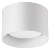 Ideal Lux stropné svietidlo Spike Round, biele, hliník, Ø 10 cm