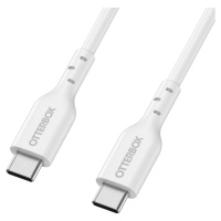 Kábel OTTERBOX STANDARD CABLE USB C-C 2M/USB-PD WHITE (78-81360)