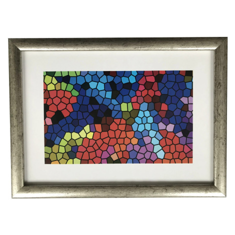 Bondecor Fotorám plastový, lišta 16,11 mm, strieborný, 30 x 40 cm