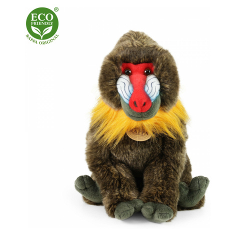 Rappa Plyšový mandril, 32 cm ECO-FRIENDLY