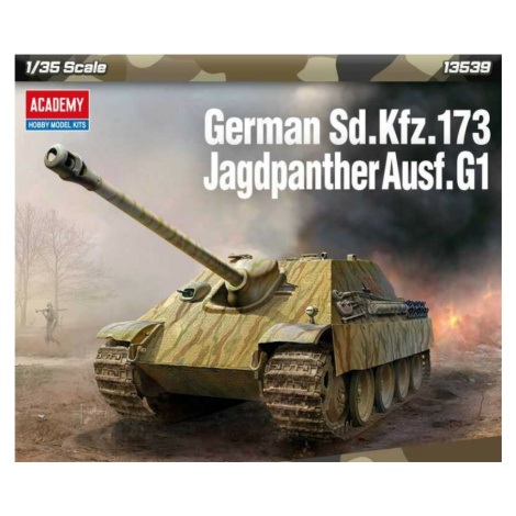 Model Kit tank 13539 - German Sd.kfz.173 Jagdpanther Ausf.G1 (1:35)