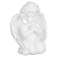 Náhrobná socha modliaceho sa anjelika RD30897, biela