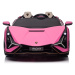 mamido  Elektrické autíčko Lamborghini SIAN 400W 24V ružové