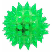Hračka Dog Fantasy lopta LED zelená 5cm