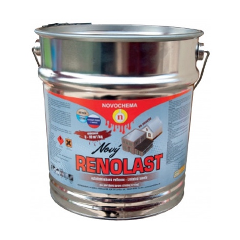 RENOLAST - Asfaltohliníková farba na strechu 9110 - strieborná 7 kg