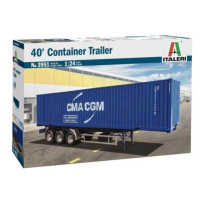 Model Kit truck 3951 - 40’ Container Trailer (1:24)