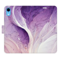 Flipové puzdro iSaprio - Purple Paint - iPhone XR