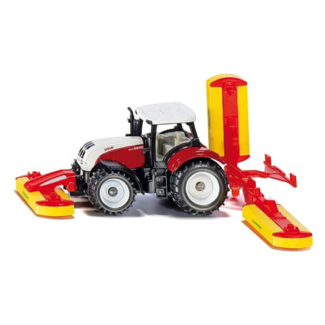 Siku Blister - traktor Steyr sa sekacími nástavcami