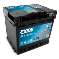 EXIDE EFB 55Ah Autobatéria Start-Stop 12V , 540A , EL550