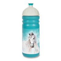 Zdravá fľaša 0,7 l - Biely kôň