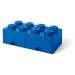 Tmavomodrý úložný box s dvoma zásuvkami LEGO®