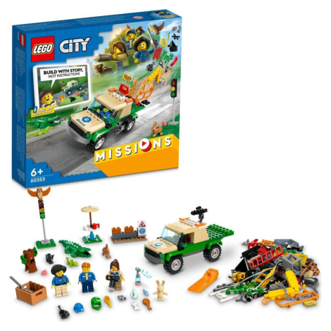 LEGO® City 60353 Záchranné mise v divočine