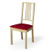 Dekoria Poťah na stoličku Börje, bordová tkanina s vytkaným ornamentom , poťah na stoličku Börje