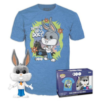 Funko POP! & Tee Box: WB100- Bugs ako Fred (Flocked) XL