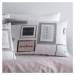 Biele/ružové obliečky na jednolôžko 135x200 cm Sleep Dreams – Catherine Lansfield