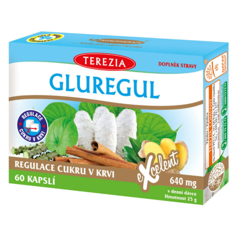 TEREZIA Gluregul pre reguláciu cukru v krvi 60 kapsúl