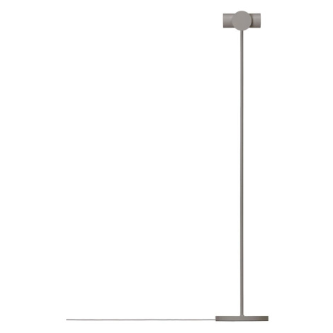 Sivá LED stmievateľná stojacia lampa (výška 130 cm) Stage – Blomus