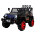 mamido Elektrické autíčko Jeep Raptor 4x4 čierne s plameňmi