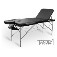 Skladací masážny stôl TANDEM Profi A3D Farba: čierna