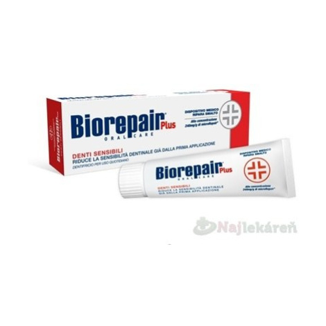 Biorepair Plus Sensitivity Control pasta pre citlivé zuby 75 ml