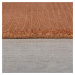 Kusový ručně tkaný koberec Tuscany Textured Wool Border Orange - 200x290 cm Flair Rugs koberce