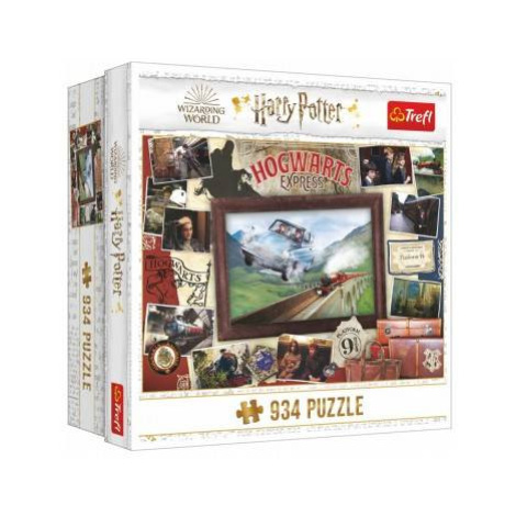 Puzzle Harry Potter Rokfortský expres 934 dielikov 68x48cm v krabici 26x26x10cm
