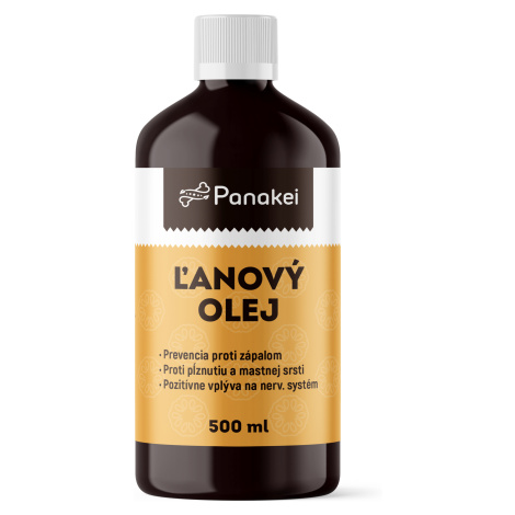 Panakei - Ľanový olej pre psov - 500ml