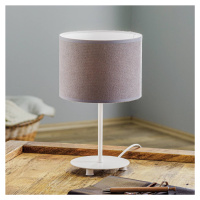 Stolová lampa Pastell Roller výška 30 cm sivá