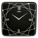 Nástenné hodiny PRIM, 3055.90 - čierna, 29cm