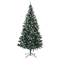 KONDELA Christmas Typ 4 vianočný stromček 220 cm zelená