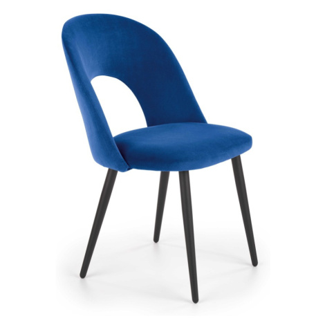 Jídelní židle K384 modrá Halmar