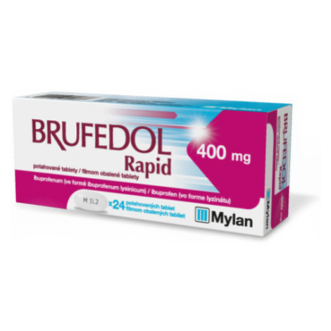 BRUFEDOL Rapid 400 mg 24 tabliet