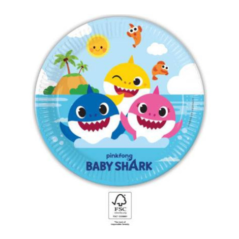 Papierový párty tanier 23cm Baby Shark - Procos - Procos