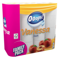 Ooops Vanessa Peach toaletný papier 3vrst. 32ks