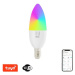 Immax NEO LITE SMART LED žiarovka E14 6 W farebná a biela WiFi
