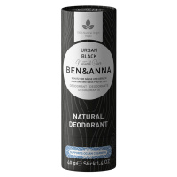 BEN & ANNA Tuhý dezodorant BIO Urban Black 40 g