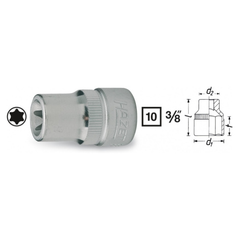 Nástrčkový kľúč TORX® 880-E14 Hazet - HA039227