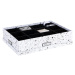 Čierno-biela škatuľa s priehradkami Bigso Box of Sweden Jakob