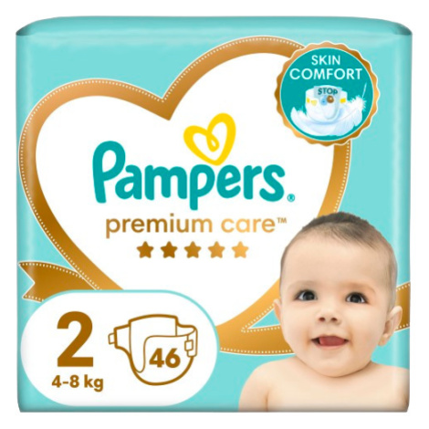 PAMPERS Premium Care Plienky veľkosť 2, 46 ks