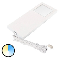 Podhľadové svetlo Dynamic LED Slim Pad F 1ks biele