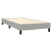 vidaXL Posteľný rám na boxspring bledosivý 80x200 cm látka