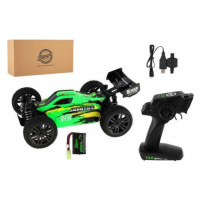 Auto RC Buggy Bonzai Jubatus terénne 30cm plast zelené 2,4 GHz na bat.+2xdôb. pack v krab. 40x14