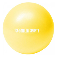 Gorilla Sports Mini lopta na pilates, 28 cm, žltá