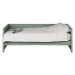 Zelená posteľ/sofa WOOOD Nikki, 200 × 90 cm